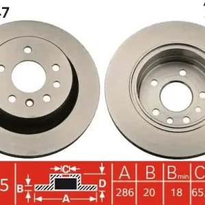 Okazja Tarcza hamulcowa TRW DF4247
