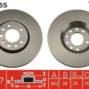 Ekspresowa dostawa Tarcza hamulcowa TRW DF4265S