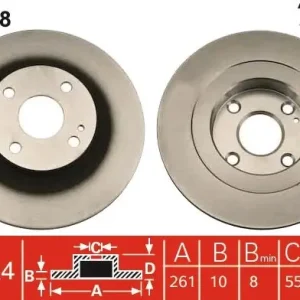 Darmowa dostawa Tarcza hamulcowa TRW DF4278