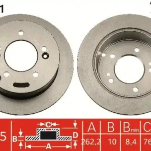 Bezpieczne zakupy Tarcza hamulcowa TRW DF4281