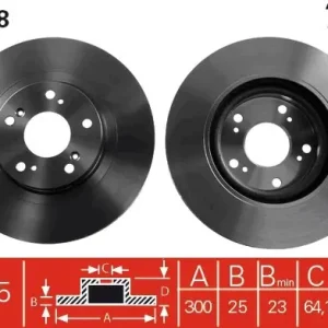 Bezpieczna płatność Tarcza hamulcowa TRW DF4288