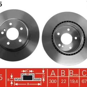 Popularny Tarcza hamulcowa TRW DF4355