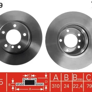 Kup teraz Tarcza hamulcowa TRW DF4359