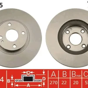 Kup teraz Tarcza hamulcowa TRW DF4405