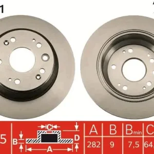 Kup teraz Tarcza hamulcowa TRW DF4431