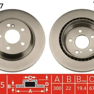 Hit cenowy Tarcza hamulcowa TRW DF4437