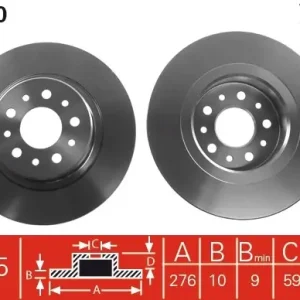 Premium Tarcza hamulcowa TRW DF4440