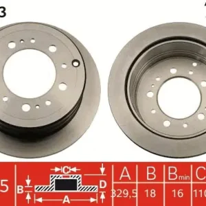 Bezpieczne zakupy Tarcza hamulcowa TRW DF4483