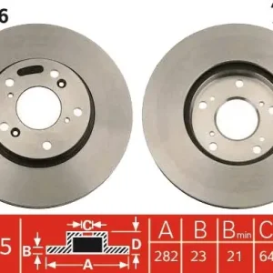 Zamów teraz Tarcza hamulcowa TRW DF4486