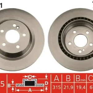 Sprawdź teraz Tarcza hamulcowa TRW DF4551