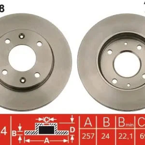 Hit cenowy Tarcza hamulcowa TRW DF4698