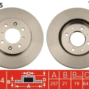 Darmowa dostawa Tarcza hamulcowa TRW DF4825