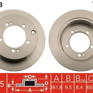 Darmowy zwrot Tarcza hamulcowa TRW DF4913