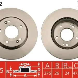 Wyprzedaż Tarcza hamulcowa TRW DF4922