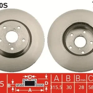 Promocja Tarcza hamulcowa TRW DF4930S