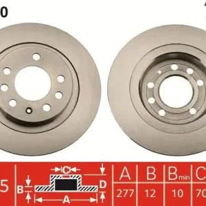 Popularny Tarcza hamulcowa TRW DF4960