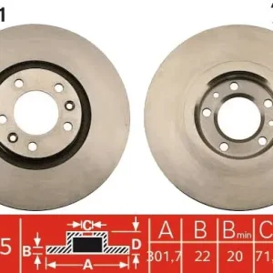 Bezpieczne zakupy Tarcza hamulcowa TRW DF4971