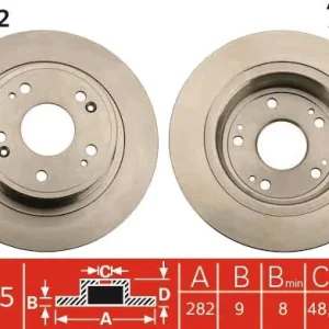 Ekspresowa dostawa Tarcza hamulcowa TRW DF4982