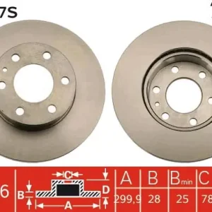 Bezpieczne zakupy Tarcza hamulcowa TRW DF4987S