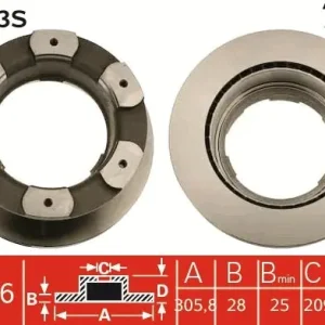 Tarcza hamulcowa TRW DF4993S Oferta czasowa