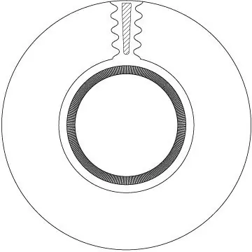 Ekspresowa dostawa Tarcza hamulcowa TRW DF5051S
