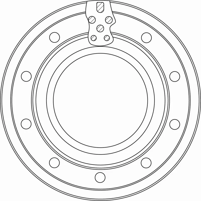 Tarcza hamulcowa TRW DF5129S Ekspresowa dostawa
