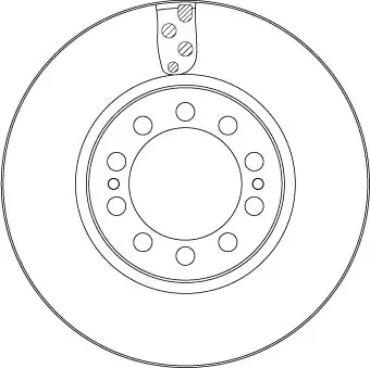 Kup teraz Tarcza hamulcowa TRW DF5138S
