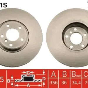 Hit cenowy Tarcza hamulcowa TRW DF6001S