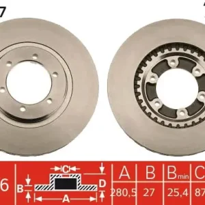 Tarcza hamulcowa TRW DF6007 Promocja