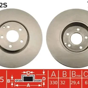 Tarcza hamulcowa TRW DF6012S Bezpieczne zakupy