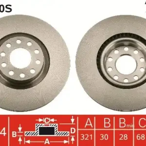 Tarcza hamulcowa TRW DF6060S Oferta czasowa