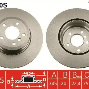 Tarcza hamulcowa TRW DF6070S Najlepsza cena