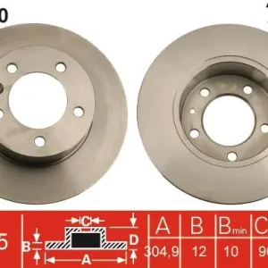 Tarcza hamulcowa TRW DF6120 Kup online