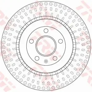 Tylko dziś Tarcza hamulcowa TRW DF6175S