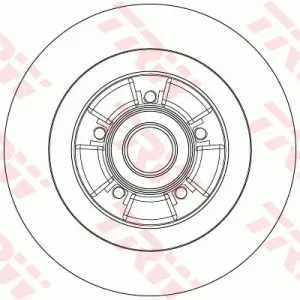 Łatwy zwrot Tarcza hamulcowa TRW DF6202BS