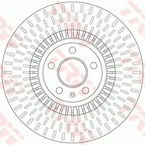 Tarcza hamulcowa TRW DF6216 Zniżka