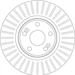 Oferta Tarcza hamulcowa TRW DF6233S