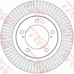 Tarcza hamulcowa TRW DF6239S Promocja