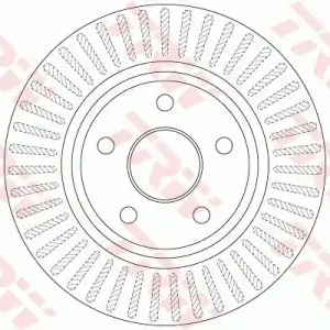 Tarcza hamulcowa TRW DF6251 Dodaj do koszyka