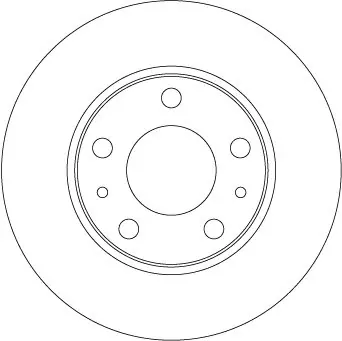 Tarcza hamulcowa TRW DF6287 Hit cenowy