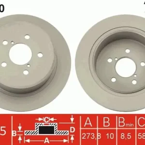 Tarcza hamulcowa TRW DF6290 Hit sprzedaży