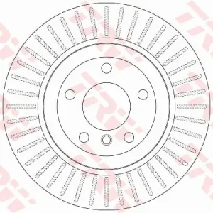 Wysoka jakość Tarcza hamulcowa TRW DF6299