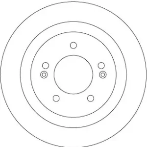 Tarcza hamulcowa TRW DF6367 Tylko do końca tygodnia