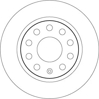 Do wyczerpania zapasów Tarcza hamulcowa TRW DF6553