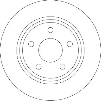 Tarcza hamulcowa TRW DF6556 Ostatnie sztuki