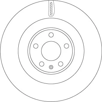 Tarcza hamulcowa TRW DF6570 Okazja