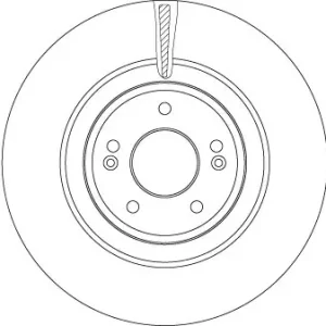 Tarcza hamulcowa TRW DF6572 Darmowy zwrot