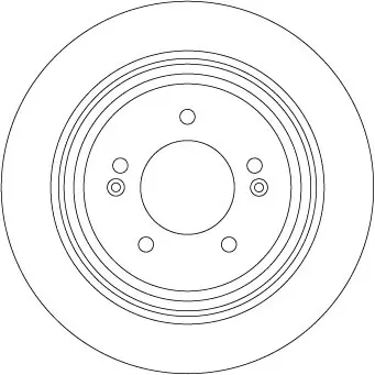 Najlepsza cena Tarcza hamulcowa TRW DF6573