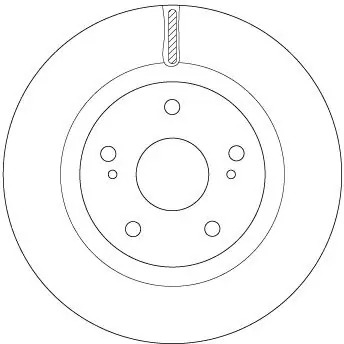 Tarcza hamulcowa TRW DF6576 Oferta limitowana