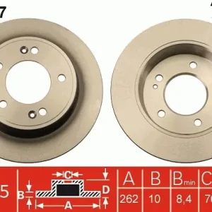 Kup teraz Tarcza hamulcowa TRW DF6627
